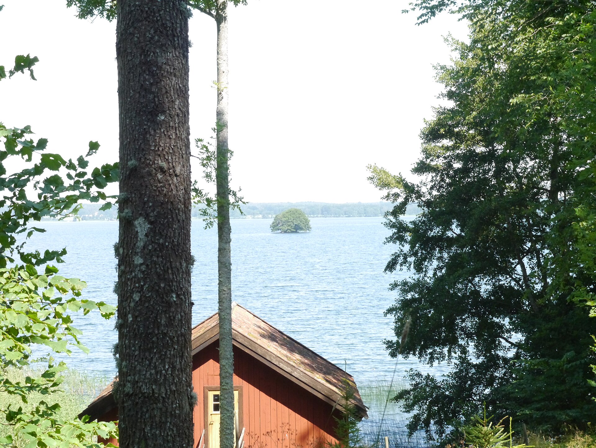 Sjön Boren i Östergötland — inte Stråken och inte Olivehults pass