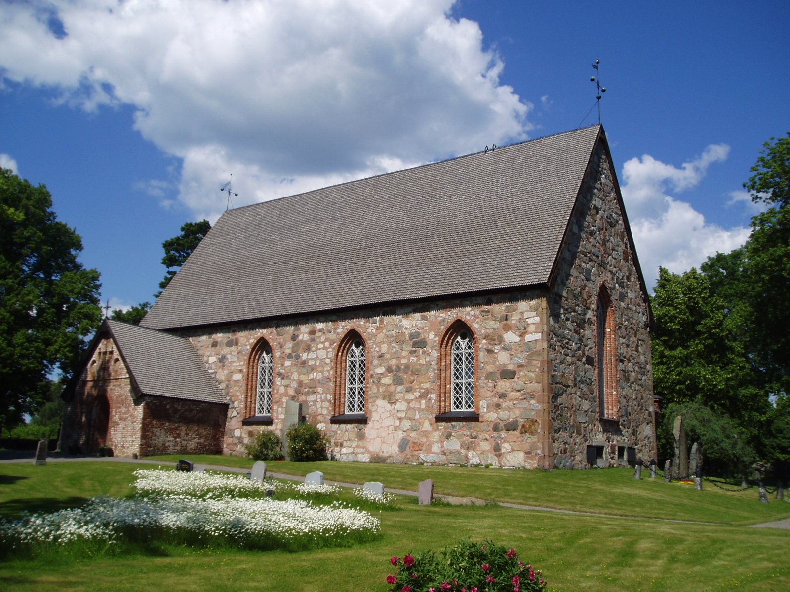 Håtuna kyrka / Upplands-Bro — inte Nyborgs jaktpass