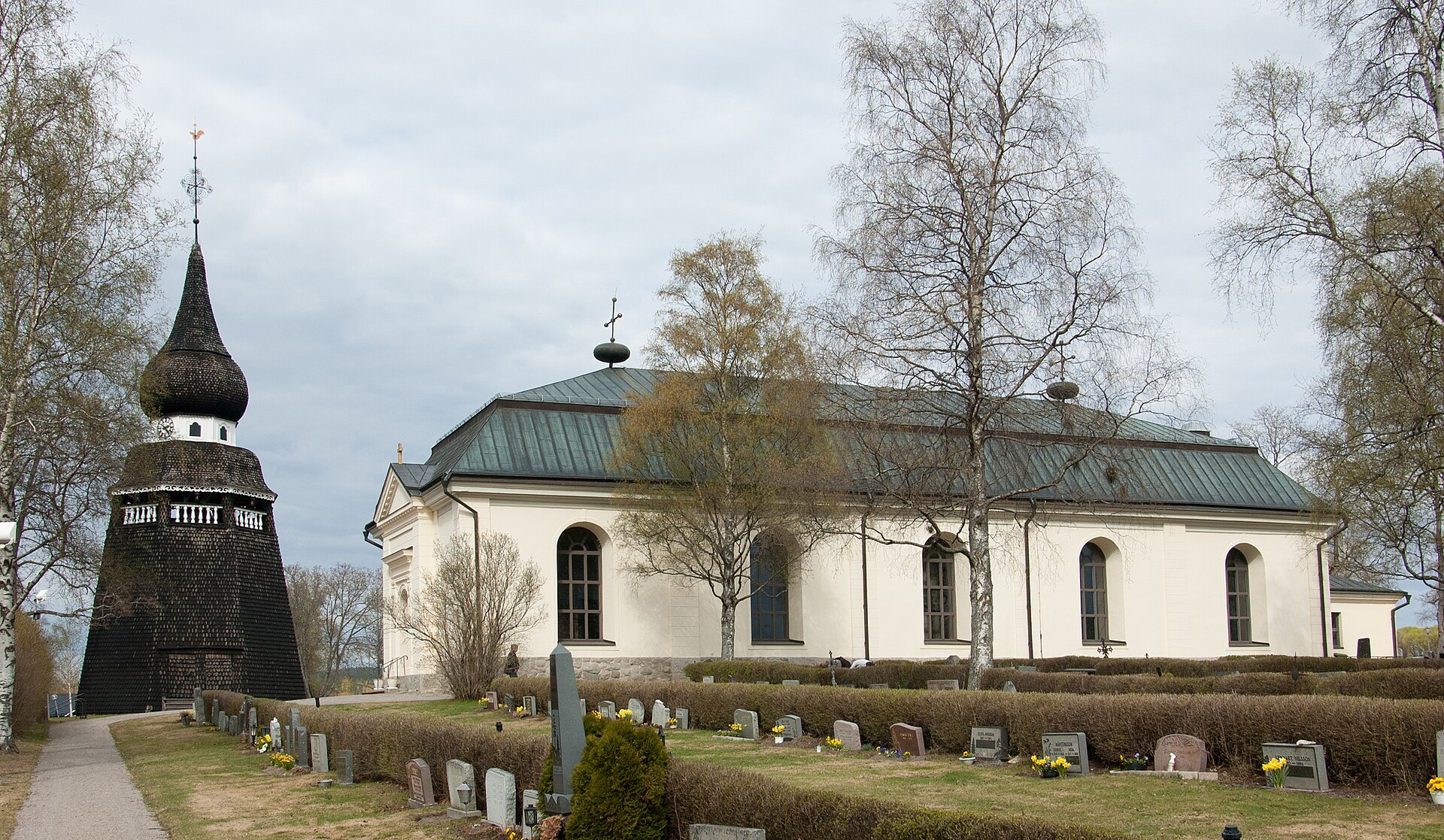 Ovanåkers kyrka — kyrkan i socknen, inte den rådjur-fridlysta rutan och inte Kuggörarna