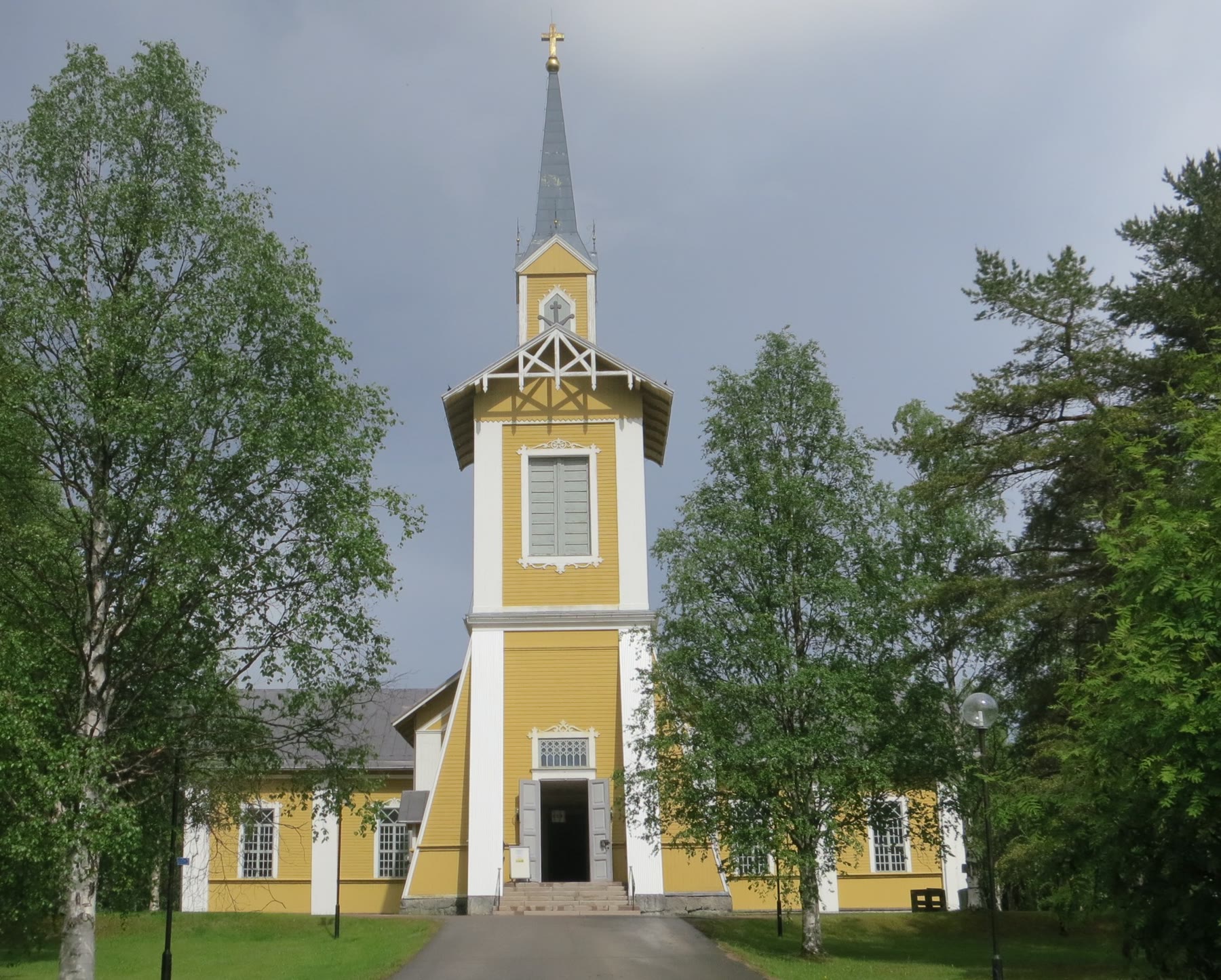 Pajala kyrka — tornet i samhället, inte ett av de 27 anbudsområdena