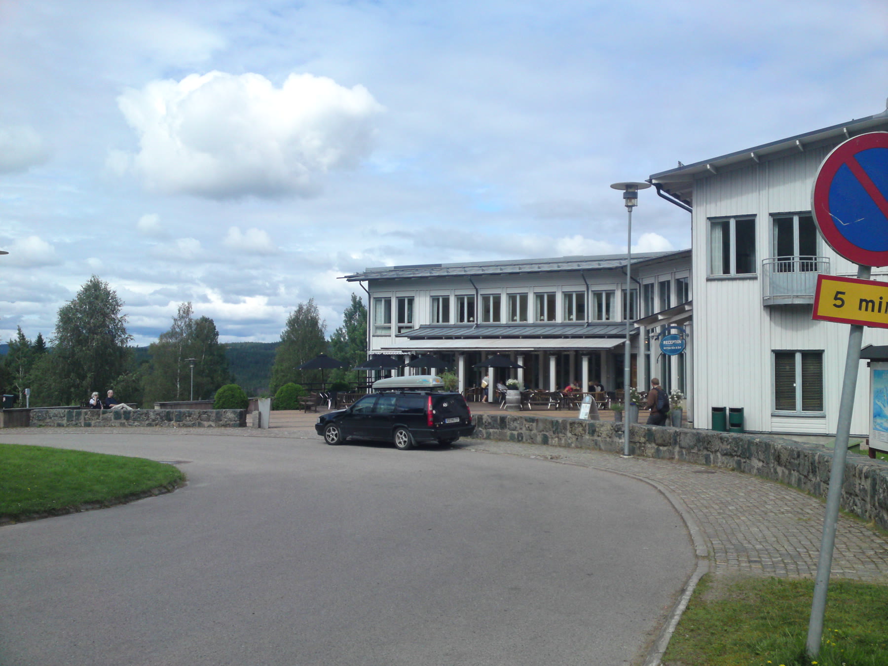 Säfsenresort — byggnaden, inte en av de 33 älgsåtarna