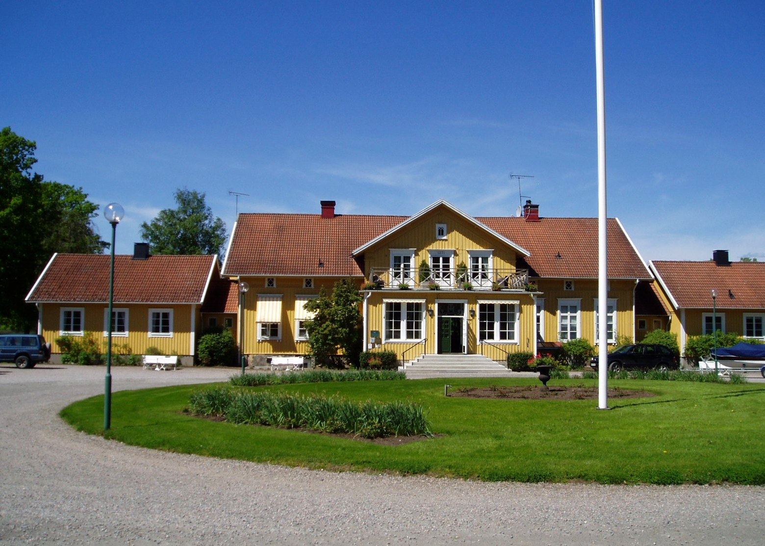 Toftaholm herrgård — byggnaden, inte bockpasset
